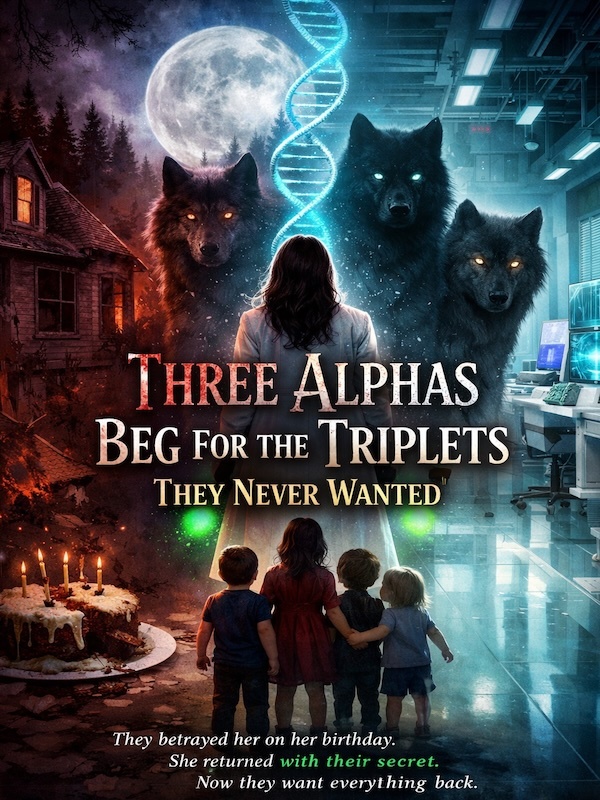 Three Alphas Beg For the Triplets They Never Wanted